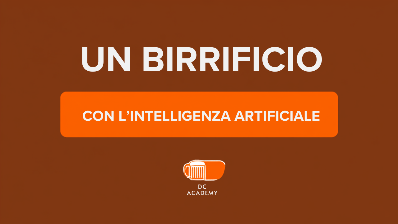 Un birrificio con l'intelligenza artificiale, copertina articolo DC Academy