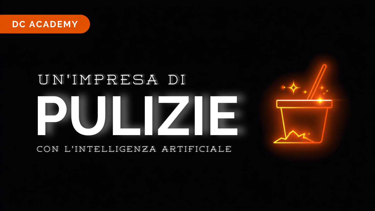 Impresa di pulizie e intelligenza artificiale DC Academy