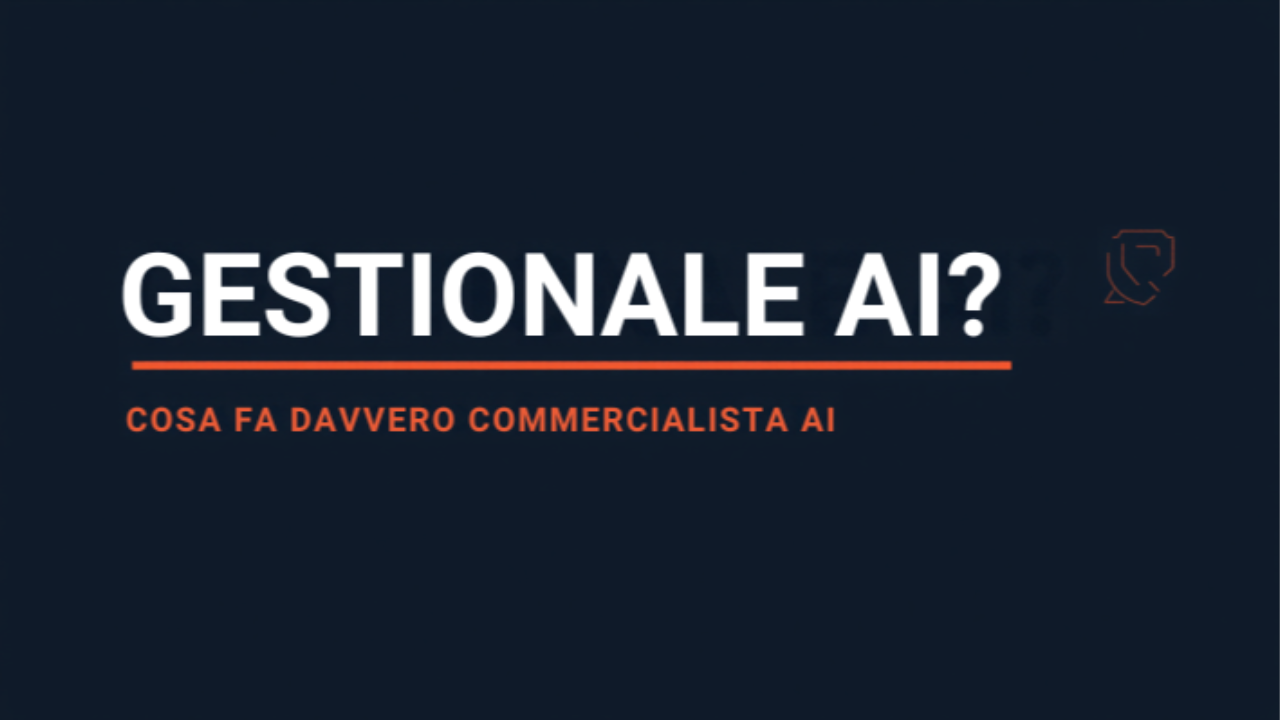 È un gestionale AI per commercialisti? Cosa fa davvero Commercialista AI