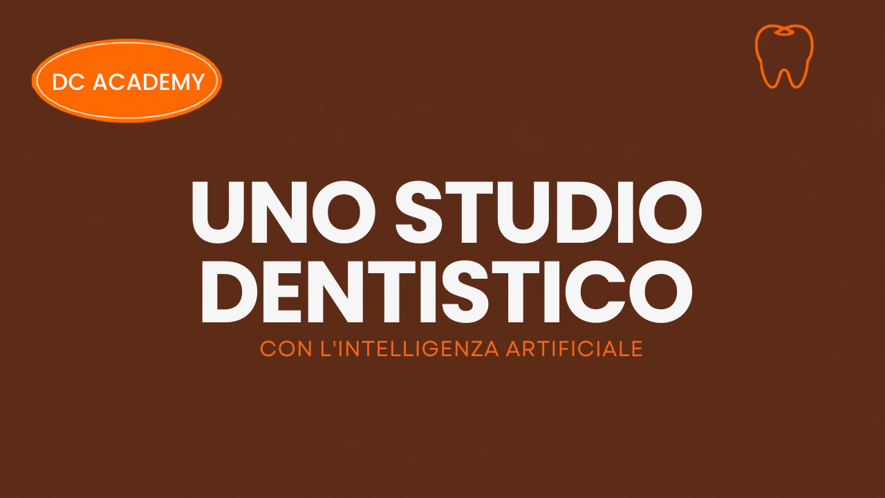 Cover intelligenza artificiale applicata a uno studio dentistico