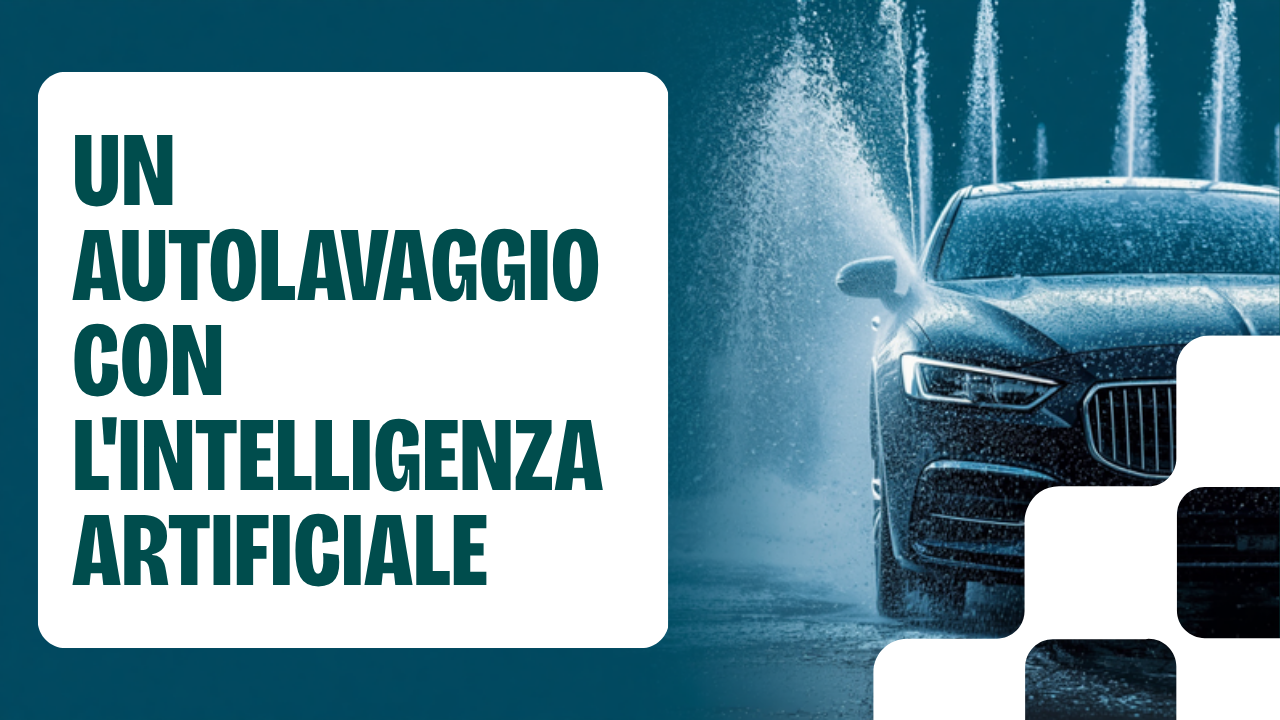 Un autolavaggio con l'intelligenza artificiale