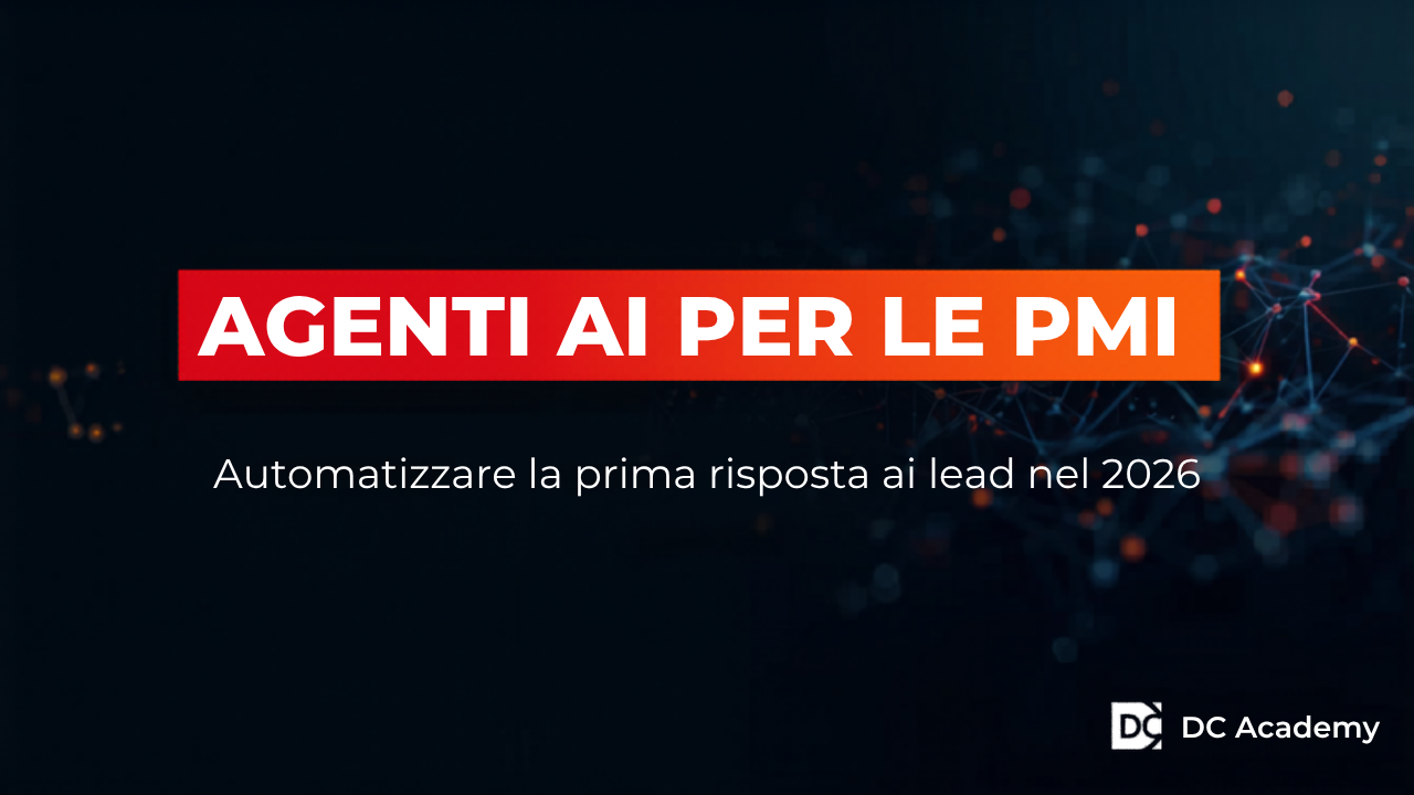 Agenti AI per le PMI, automatizzare la prima risposta ai lead nel 2026