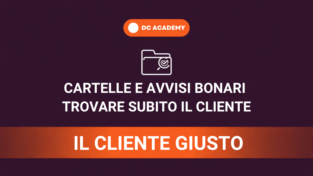 Cartelle e avvisi bonari con l'intelligenza artificiale