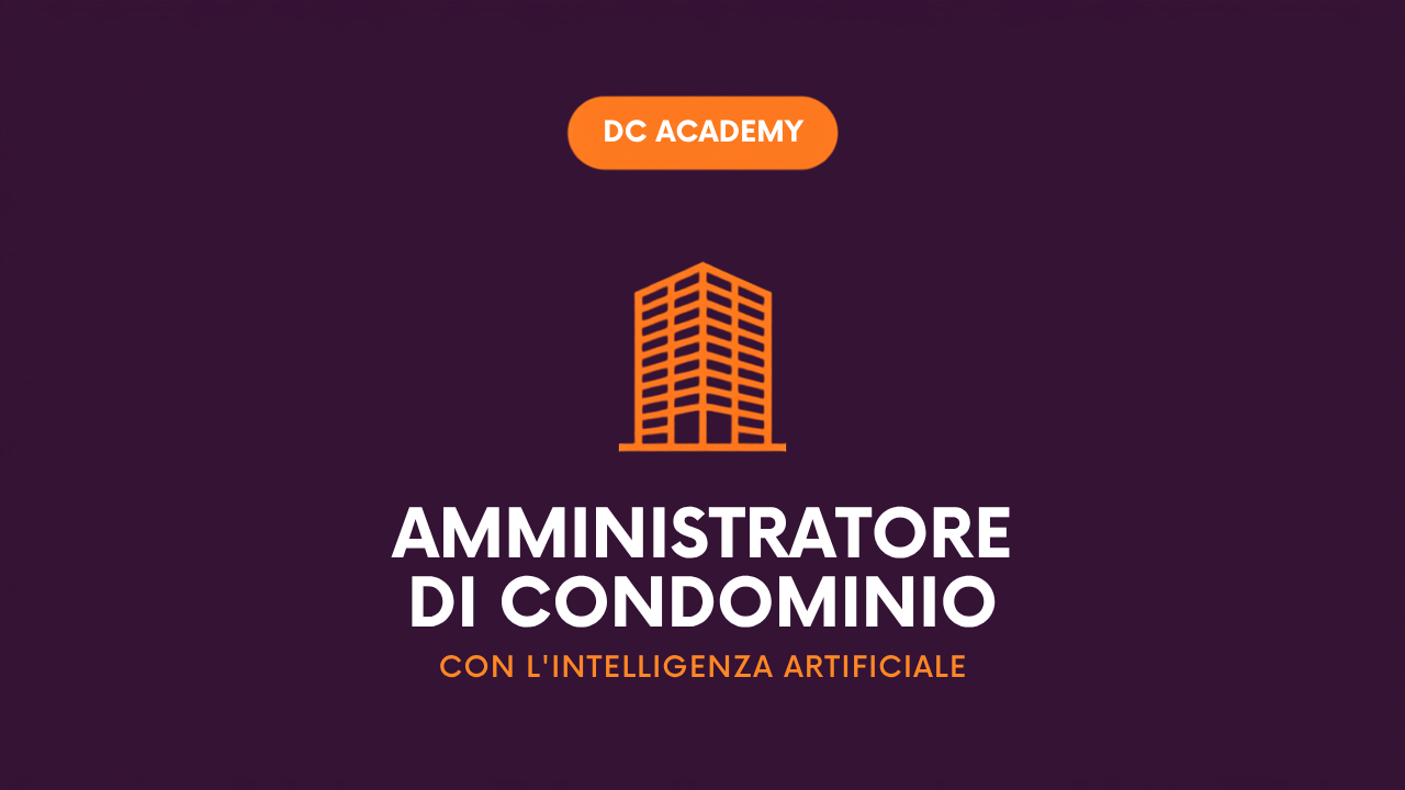 Amministratore di condominio con l'intelligenza artificiale
