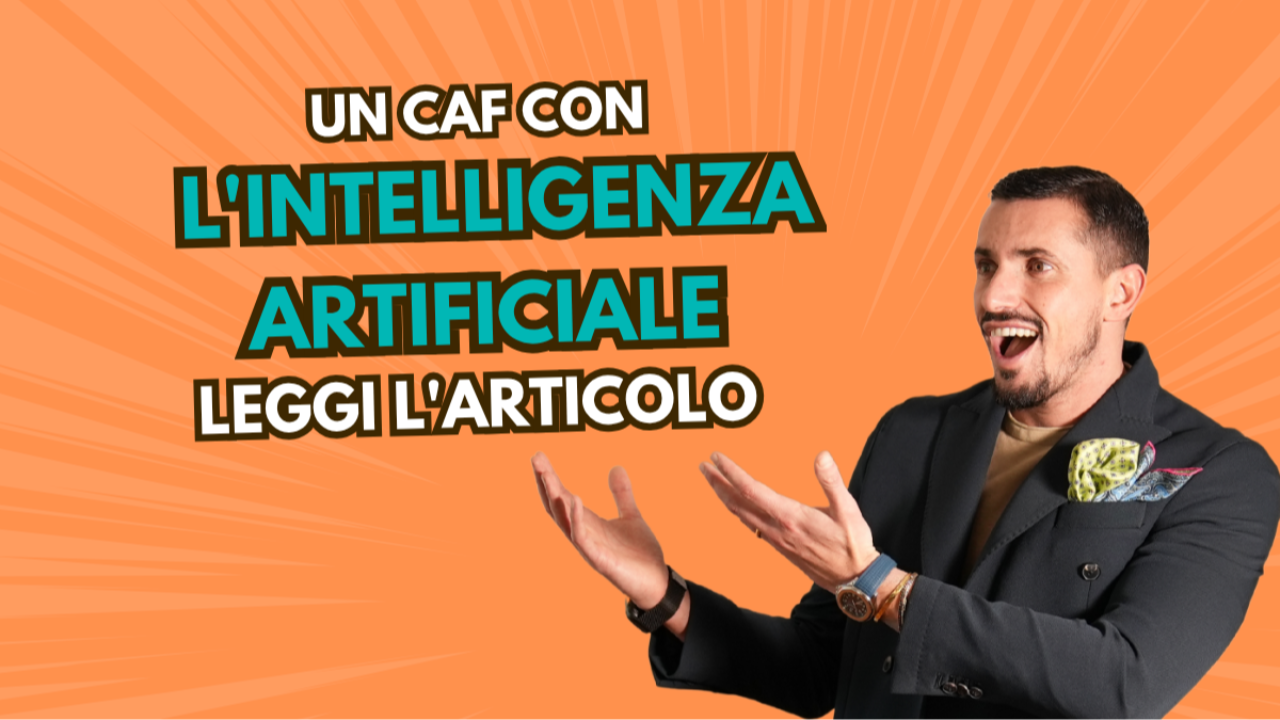 Un CAF con l'intelligenza artificiale, cover DC Academy