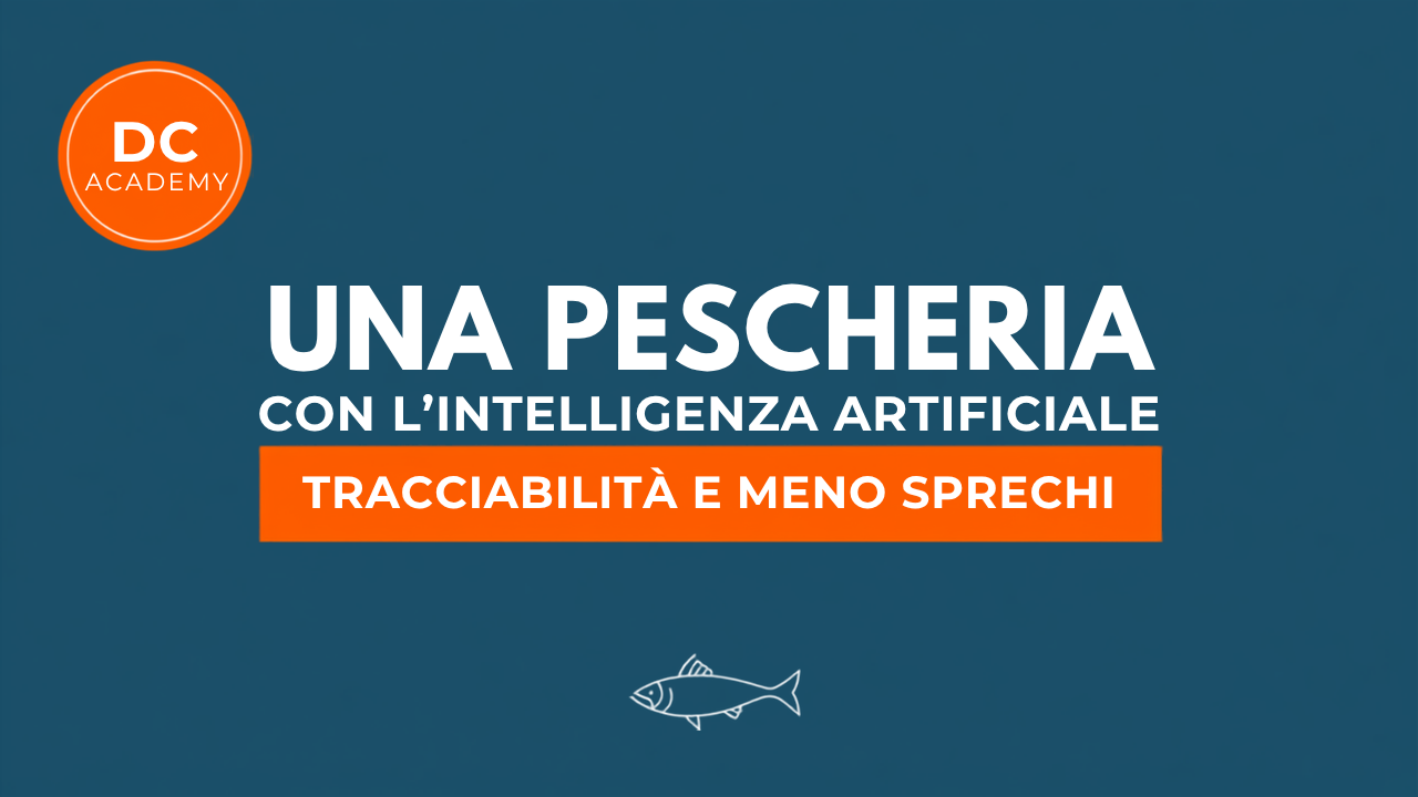 Una pescheria con l'intelligenza artificiale, cover DC Academy