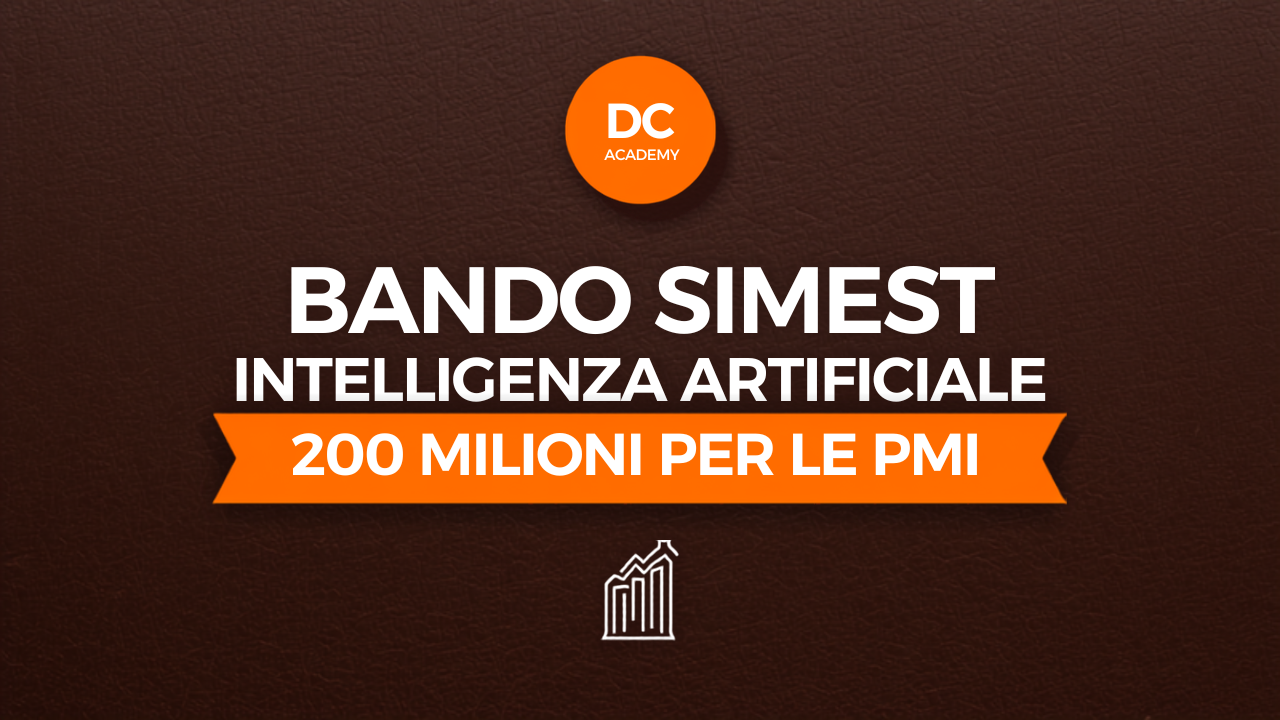 Bando Simest intelligenza artificiale, 200 milioni per le PMI italiane