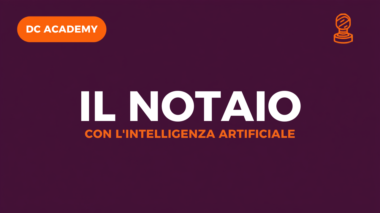 Come un notaio usa l'intelligenza artificiale