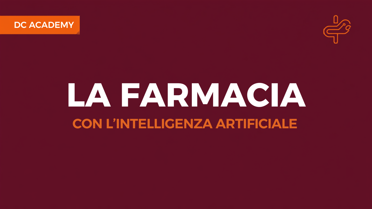 La farmacia con l'intelligenza artificiale, cover DC Academy