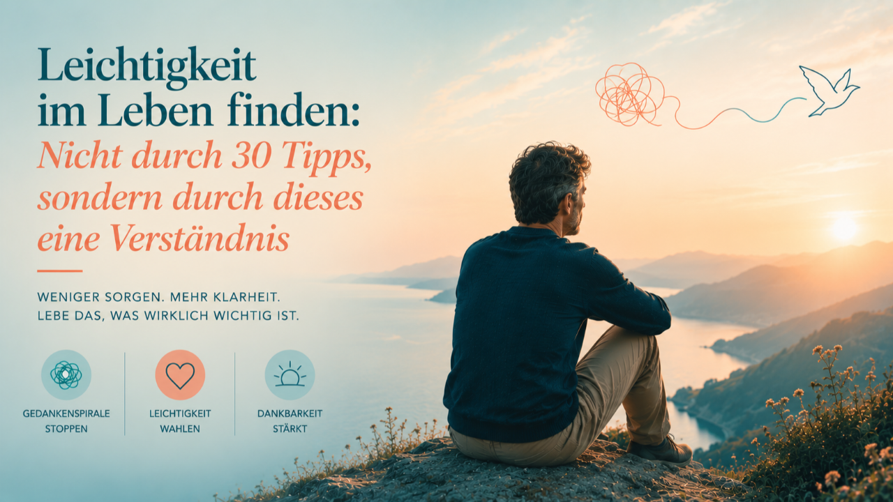 Leichtigkeit im Leben finden