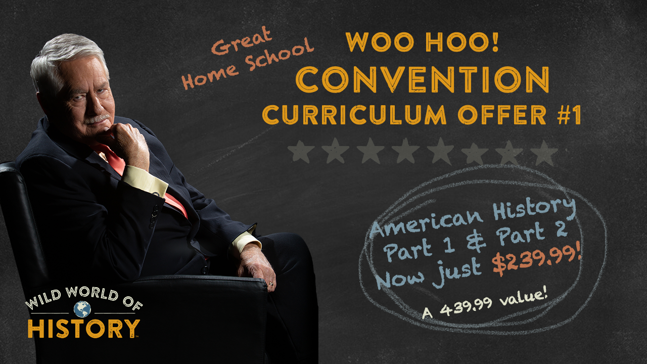 american history - home school convention banner