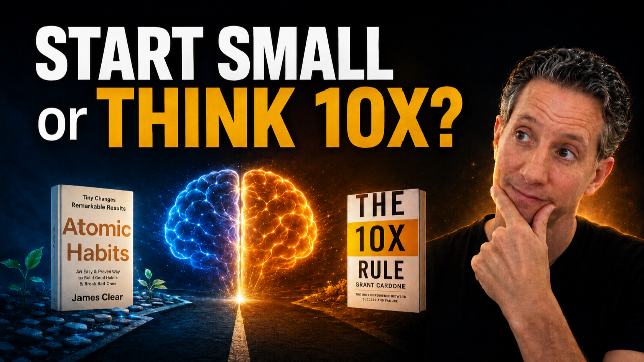 Start Small or Think 10X? How Real Change Actually Happens