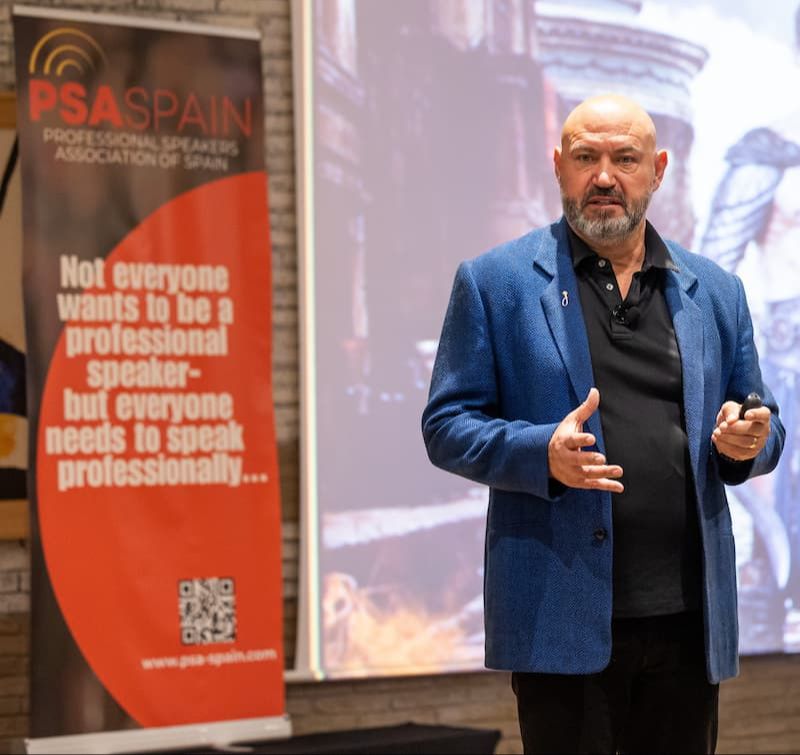 Andrew Bryant top motivational speaker spain, barcelona and madrid