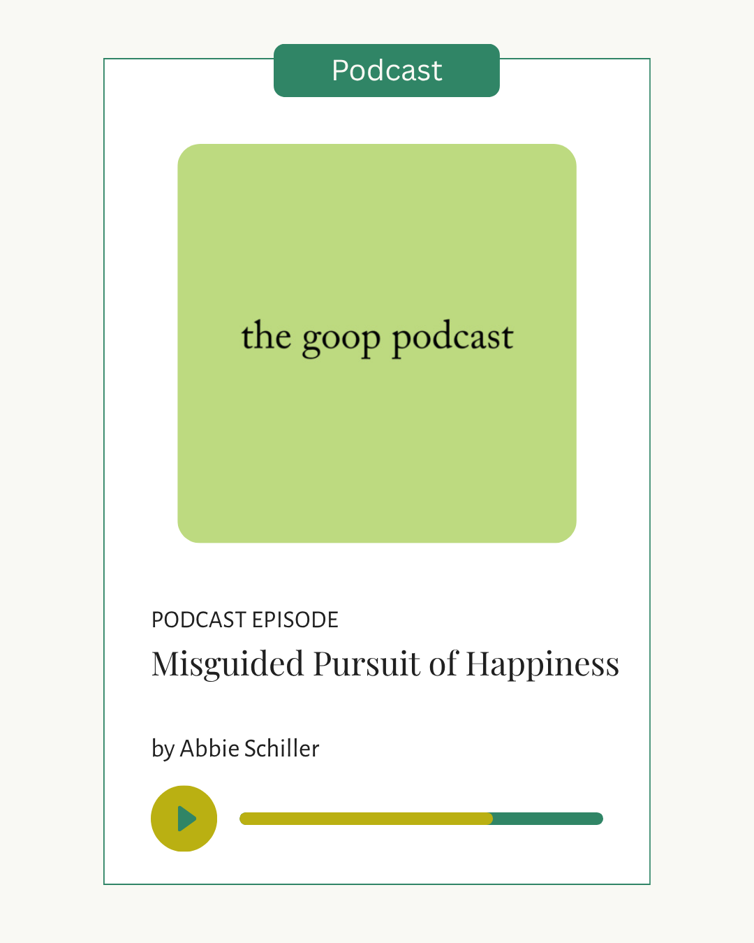 how to process a hard year goop Abbie Schiller