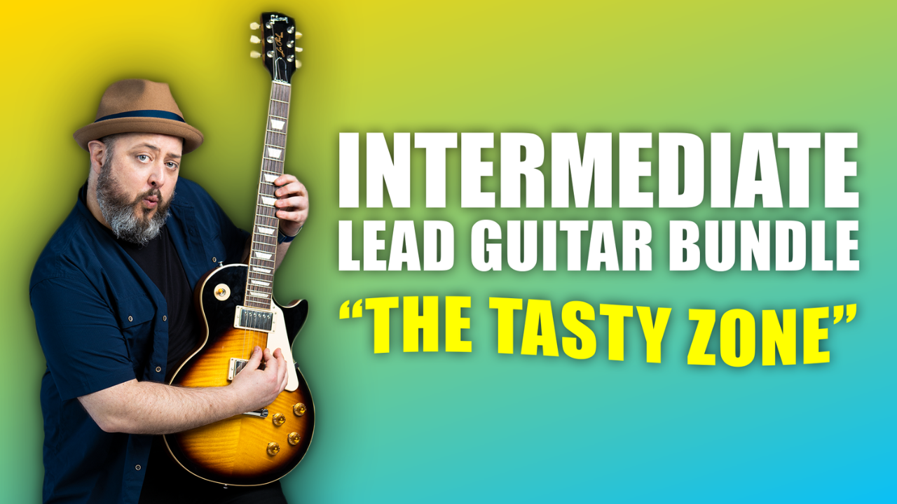Intermediate Lead Guitar Bundle - The Tasty Zone