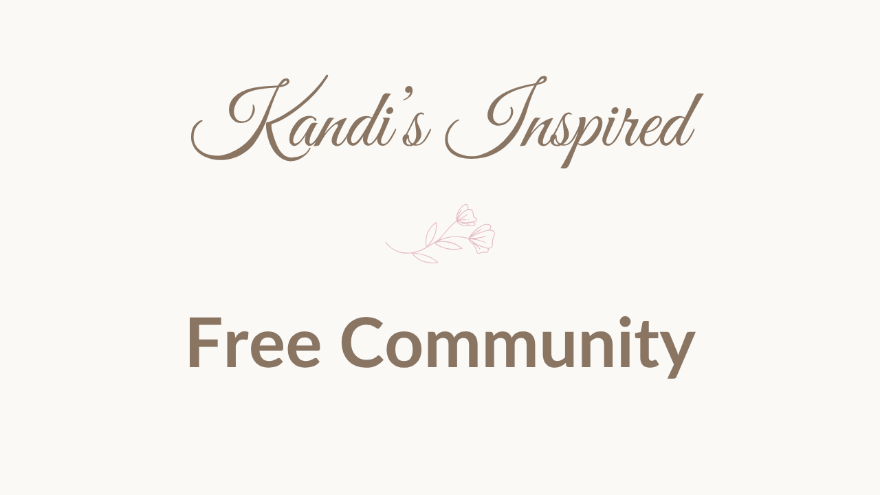 Kandi's Inspired Free Community