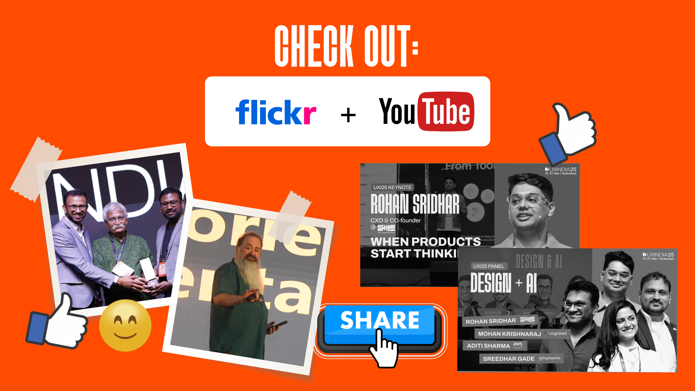 UXINDIA Keynotes and Panels on YouTube UXINDIA Keynotes and Panels on YouTube