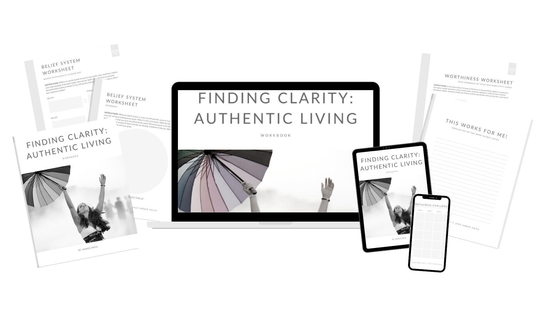 FINDING CLARITY:  AUTHENTIC LIVING E-WORKBOOK