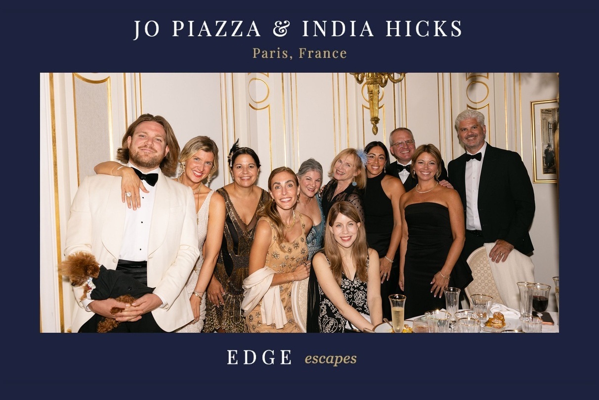 EDGE Escapes members in Paris with Jo Piazza and India Hicks