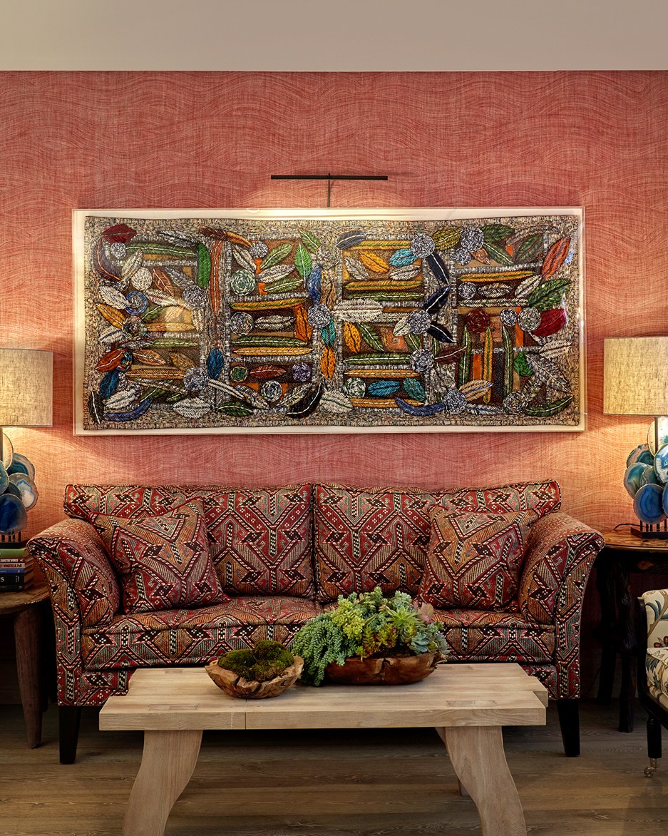 A sitting room made for conversation