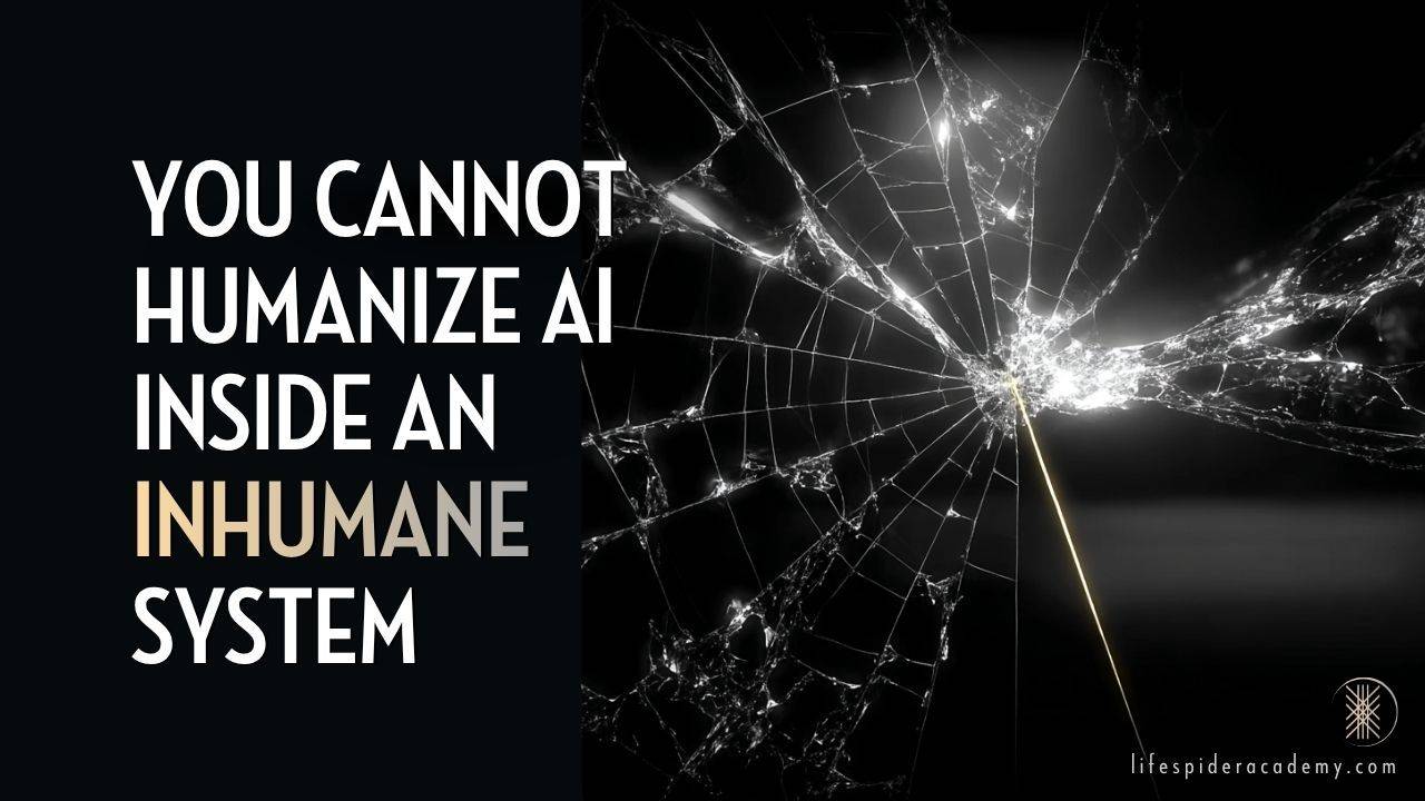 What Is Inhumane Why You Can't Humanize AI Inside an Inhumane System