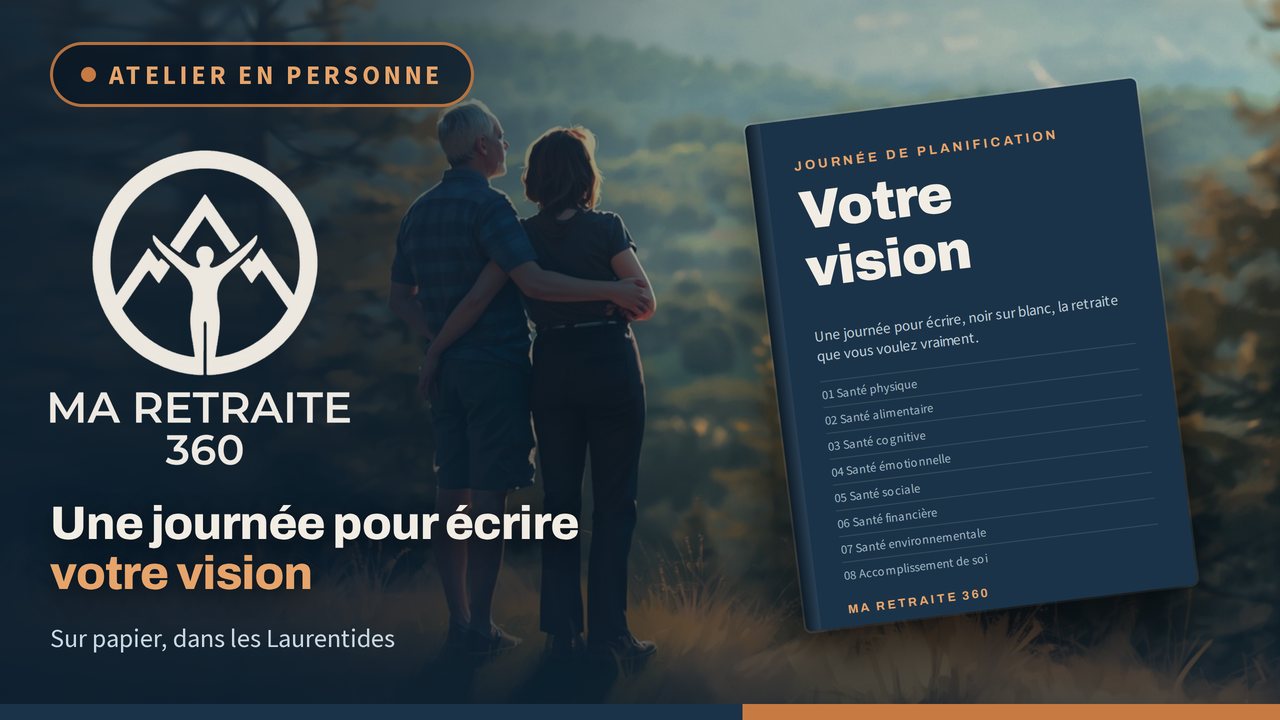 Ma retraite 360, atelier d'une journée dans les Laurentides