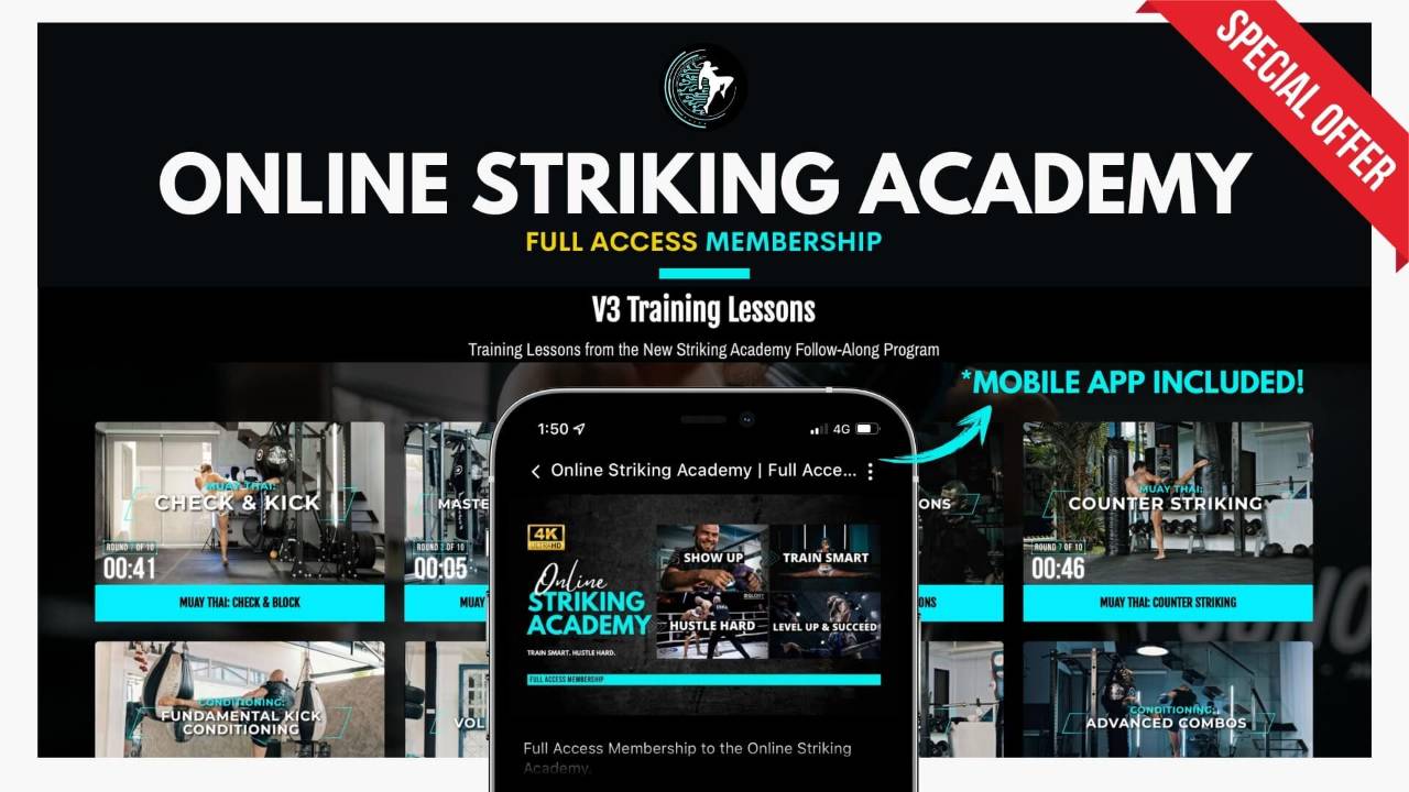 Complete Striking Heavy Bag Striking Mobility Workout Program