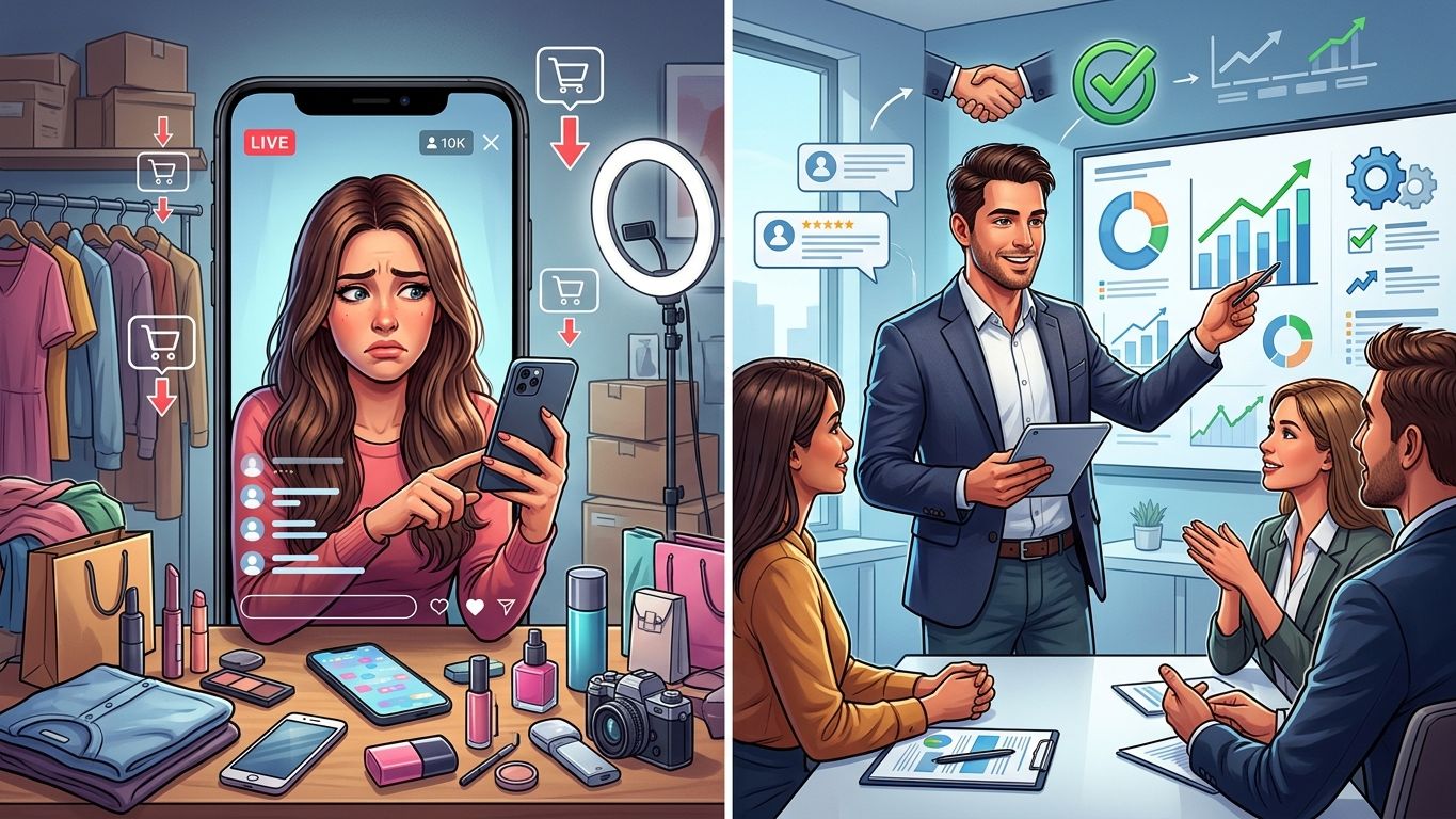 Più contenuti pubblichi, meno vendi (se pensi come un influencer)