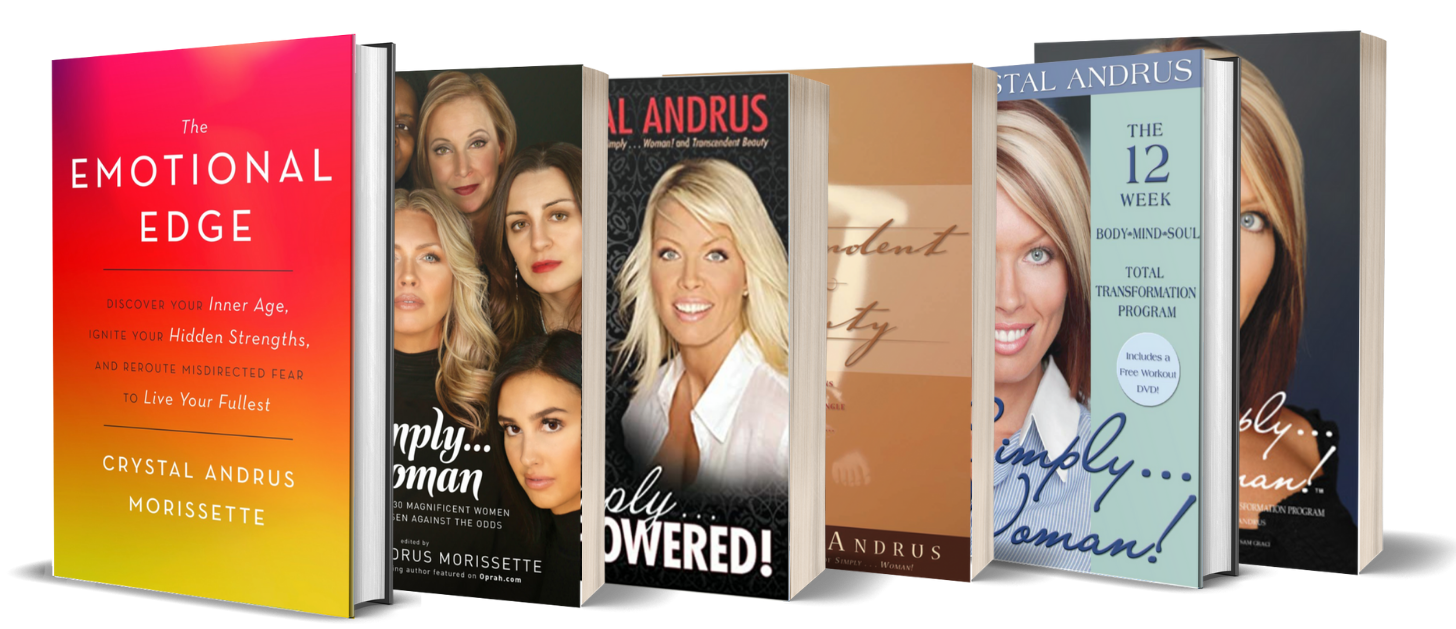 The six books by Crystal Andrus Morissette