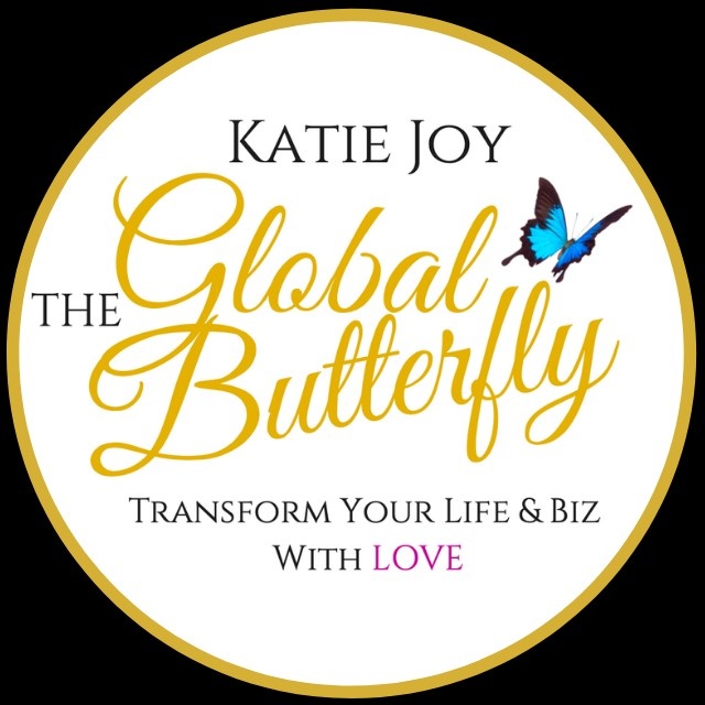 Katie The Global Butterfly Logo
