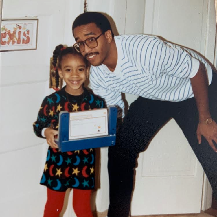 Alexis and Daddy Clyde