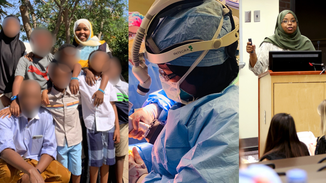 Dr. Qaali Hussein balancing a medical career, speaking, coaching and family life