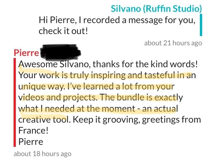 Producer testimonial