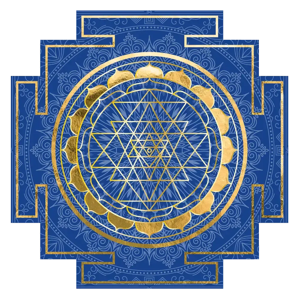 The Indian Wisdom School yantra logo