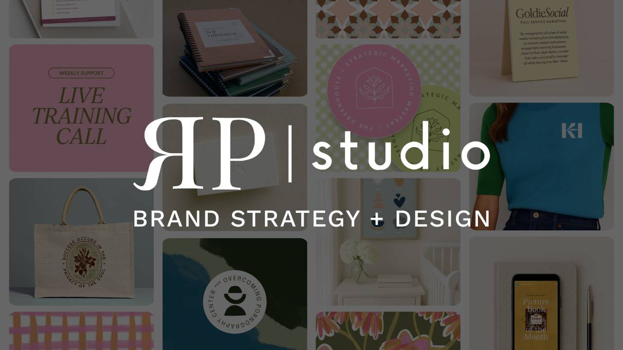 RP Studio | Rebrand Your Business with Strategy, Messaging & Design