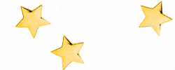 Big, bold arrow of progress moving through 3 gold stars