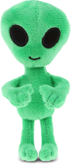 An alien character from the Lime pack, themed around communication and empathy.