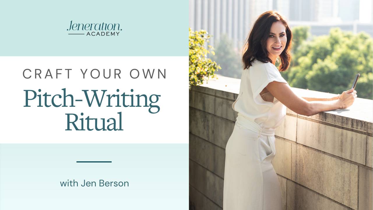 How to Craft Your Own Pitch Writing Ritual