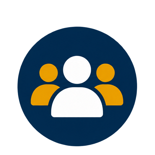Nationwide professional networking icon for Grant Central USA live online workshops.