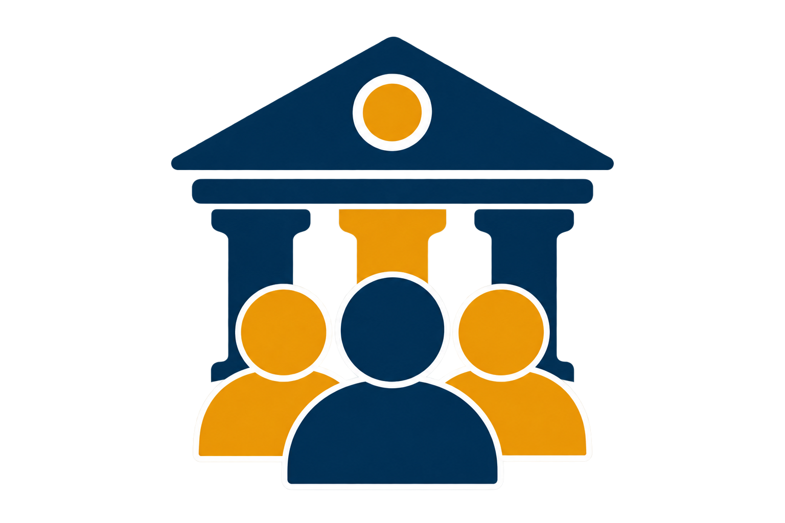 Nonprofit organizations icon representing nonprofit and community organizations participating in Grant Central USA training.