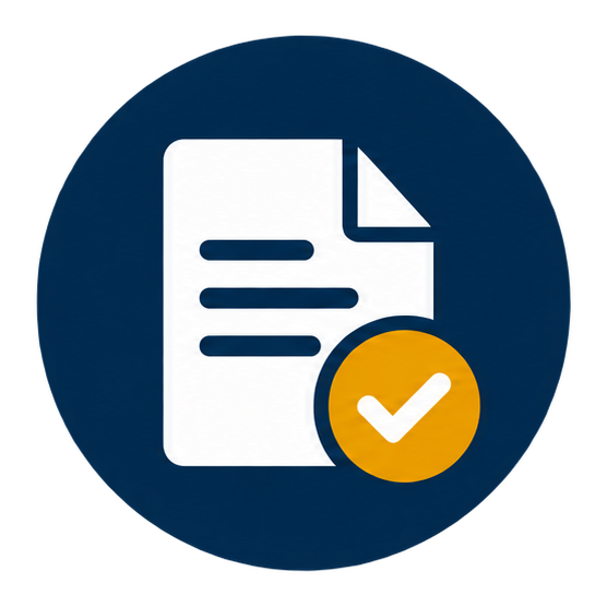 Practical project application icon for Grant Central USA live online grant writing workshops.