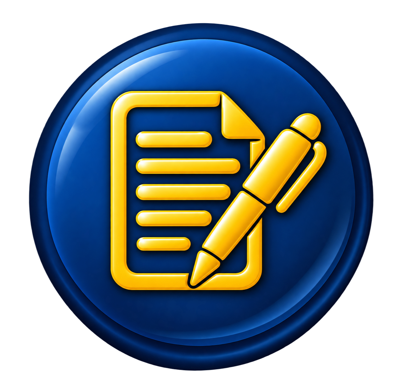 Proposal document icon representing grant proposal development