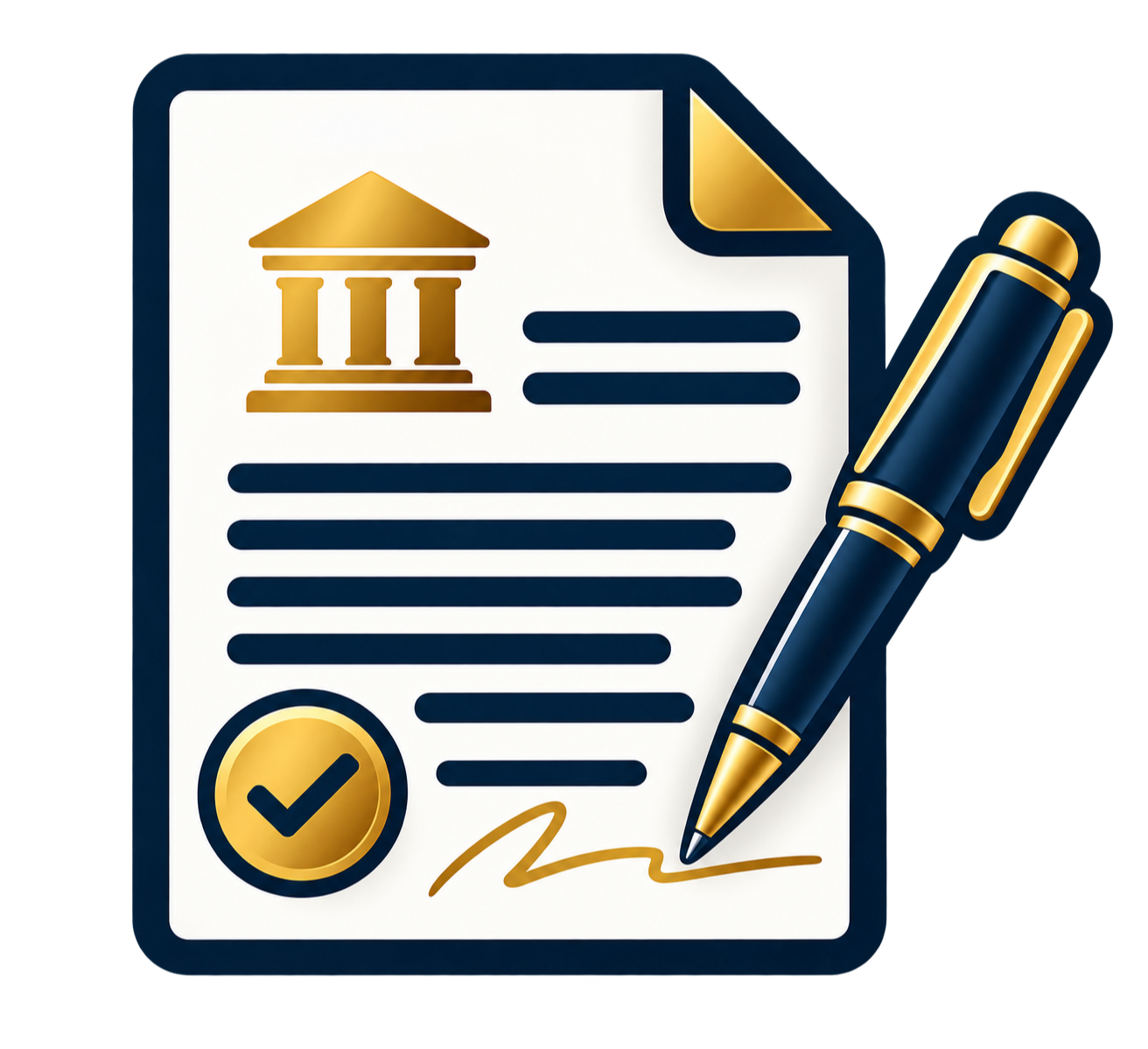 Grant proposal document and pen representing the development of a competitive grant proposal.