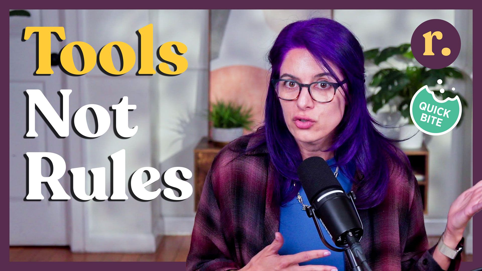Tools, Not Rules