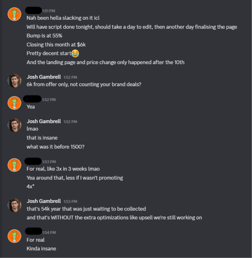Creator went from $1,500 to $6k per month in 3 weeks