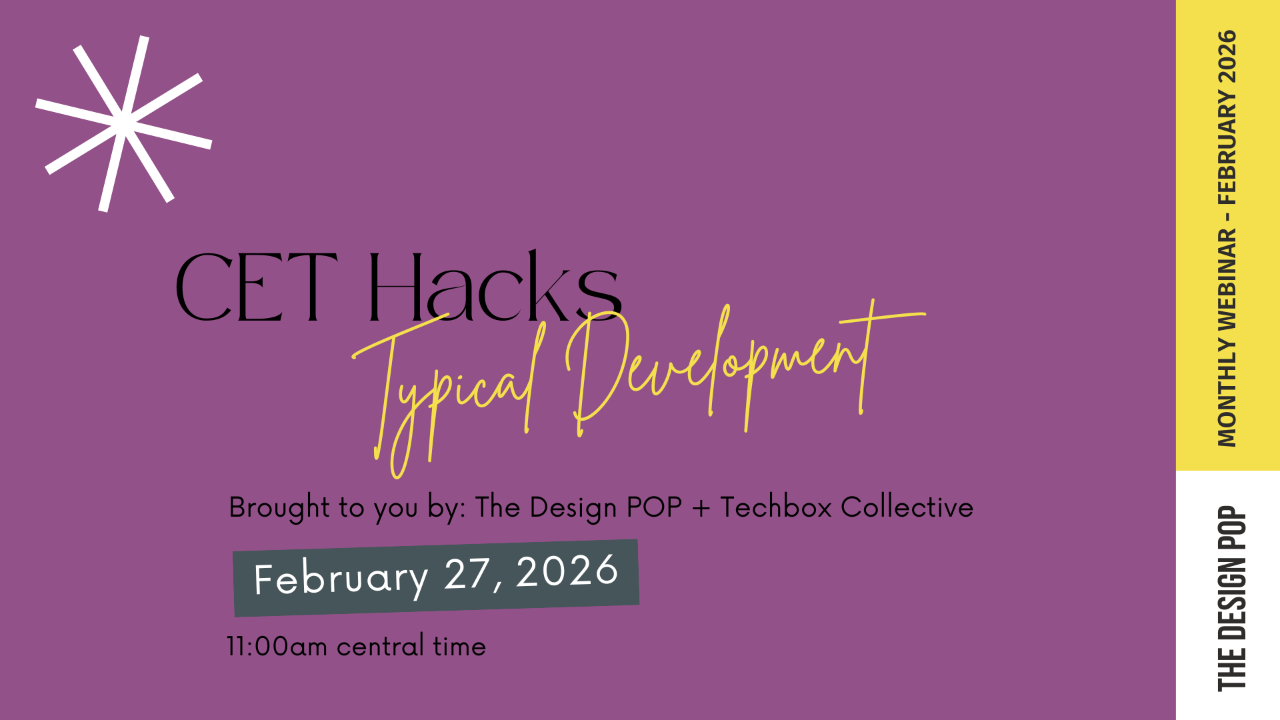 CET Hacks: Typical Development