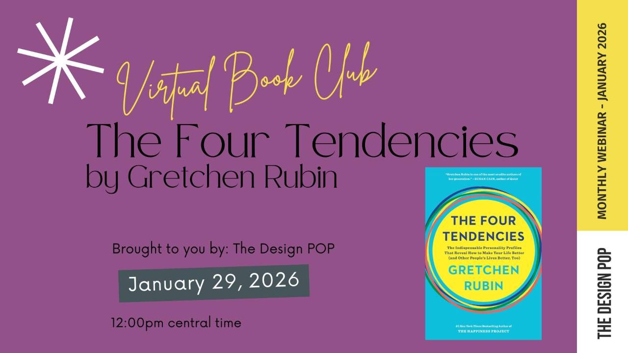 Virtual Book Club - The Four Tendencies by Gretchen Rubin