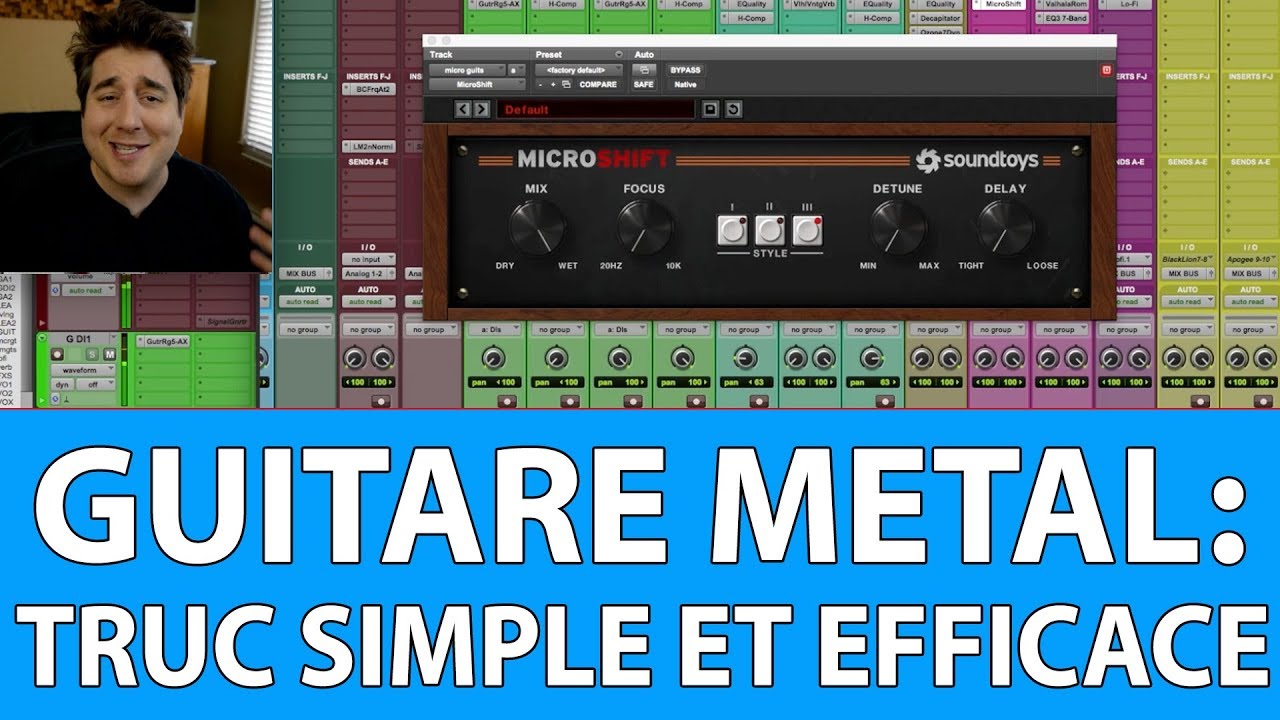 Etienne Tremblay – mixer du métal : guitares, voix scream et basse