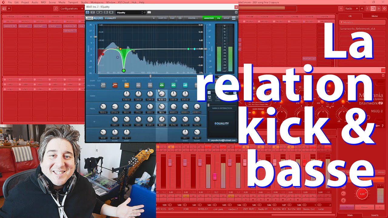 Etienne Tremblay – la relation kick et basse au mix