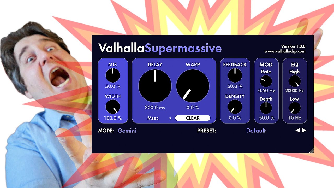 Etienne Tremblay – test du plugin gratuit Valhalla Supermassive